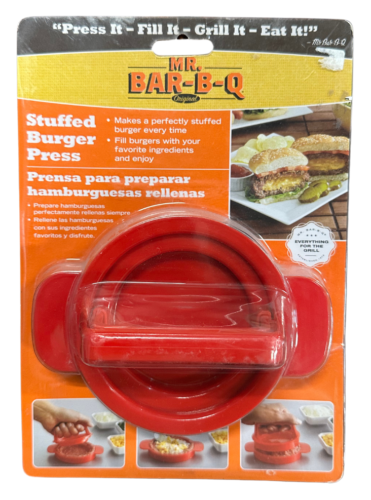 PRENSA PARA PREPARAR HAMBURGUESAS RELLENAS