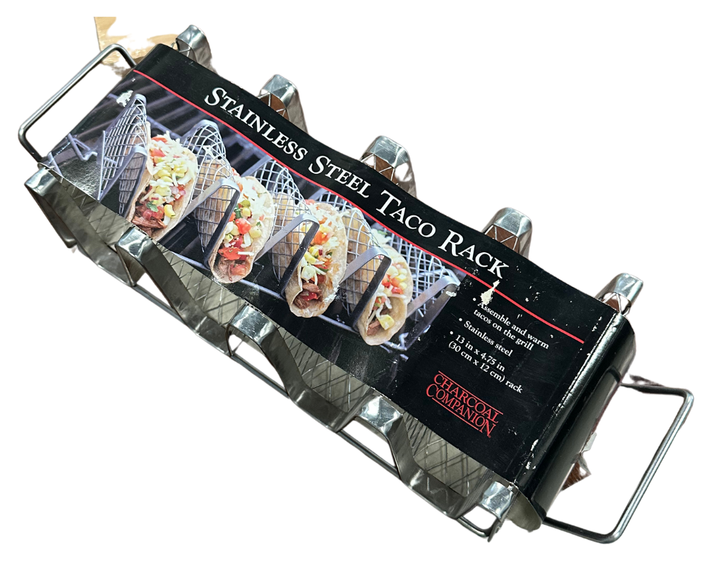 REJILLA PARA TACOS DE ACERO INOXIDABLE